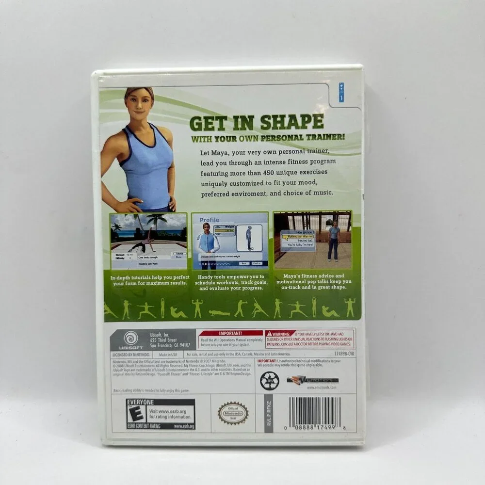 My Fitness Coach Wii Game By Ubisoft